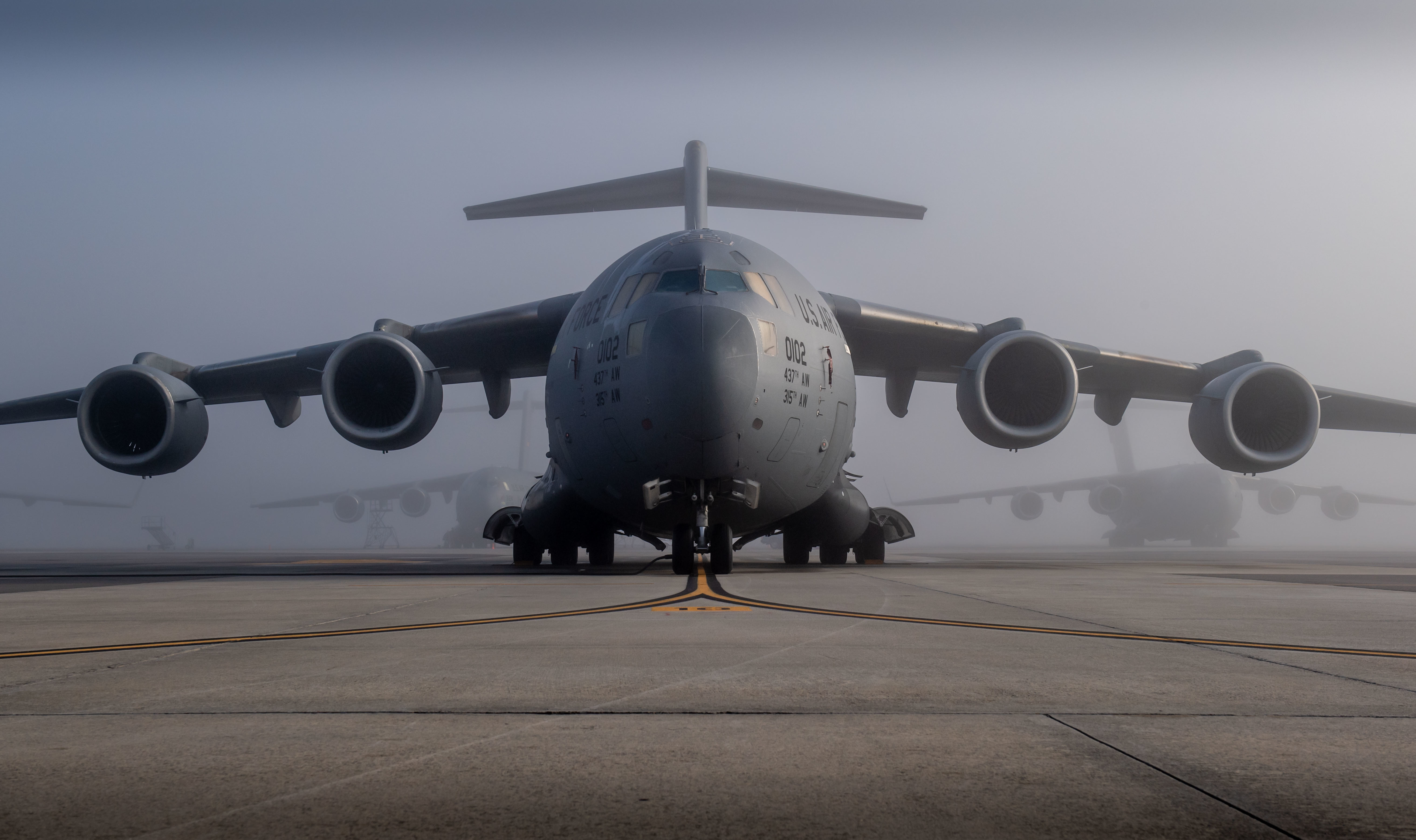 C-17 aircraft at Joint Base Charleston